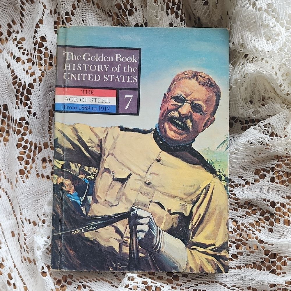 Vintage The Golden Book History Of The United States #7